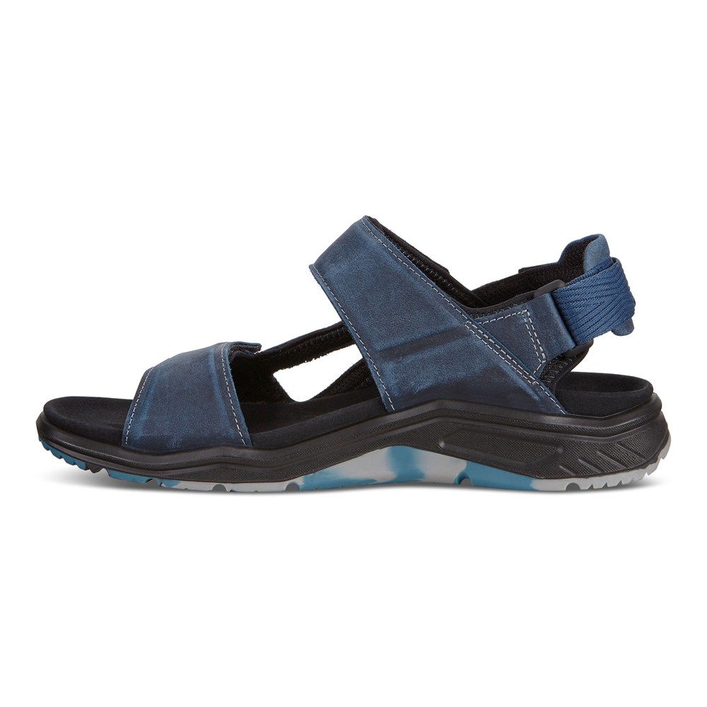 Sandalias Hombre - ECCO X-Trinsic Flat - Azul Marino - LUP401582